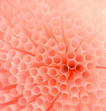 Pattern of white straw for background Stock Photos
