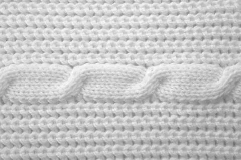 Pattern from white threads Foto stock