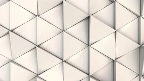 Pattern of white triangle prisms Stock Illustration
