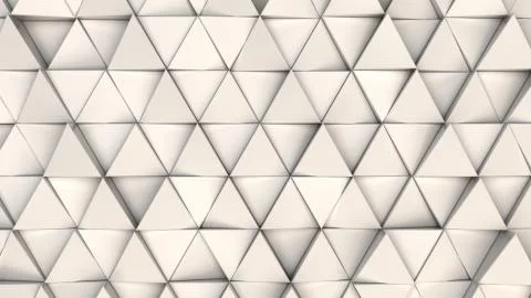 Pattern of white triangle prisms Stock Illustration