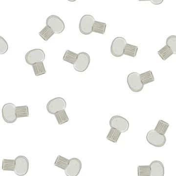 Pattern white vase flower ceramic cartoon vector 스톡 일러스트