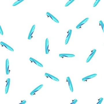Pattern whitewater kayak cartoon vector 스톡 일러스트