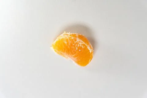 Pattern of whole tangerines or mandarin orange fruits and peeled segments iso Stock Photos