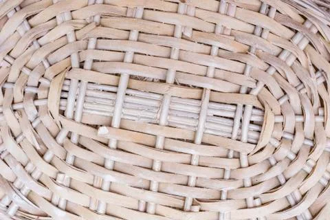 Pattern of wicker basket for background. Stock Photos