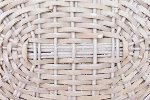 Pattern of wicker basket for background. Stock Photos