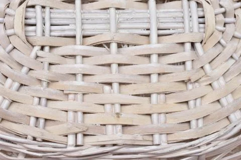 Pattern of wicker basket for background. Stock Photos