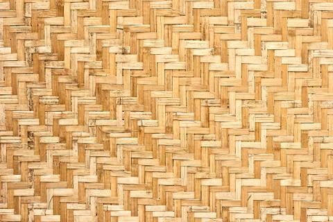 Pattern of wickerwork Stock Photos