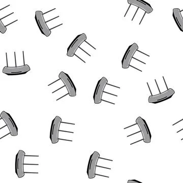 Pattern wifi router cartoon vector Stock Illustration