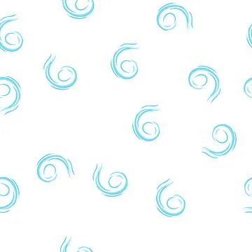 Pattern wind gust motion concept representing air flow Illustrazione stock