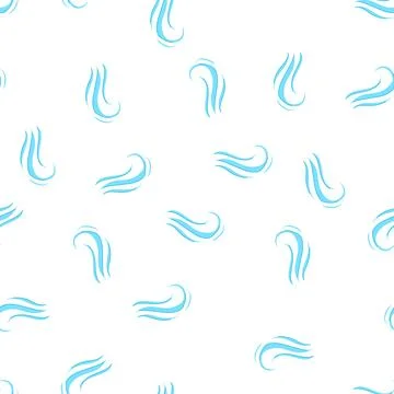 Pattern wind gusts blowing abstract air movement symbol Illustrazione stock