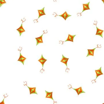 Pattern wind kite cartoon vector 스톡 일러스트