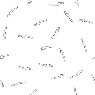 Pattern Window handle tool for opening and closing home Illustrazione stock