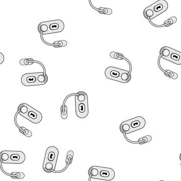Pattern Window restrictor securing children and home protection Stock Illustration