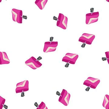Pattern winter blanket heated cartoon vector 库存插图
