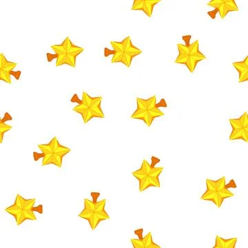 Pattern winter christmas star cartoon vector イラスト素材