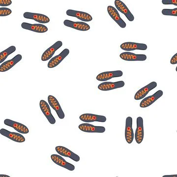 Pattern winter electric heated insoles cartoon vector Stock Illustration