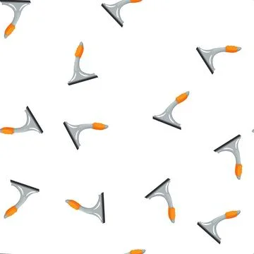 Pattern wipe squeegee glass color icon vector Stock Illustration