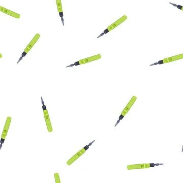 Pattern wire soldering iron cartoon vector Stock Illustration