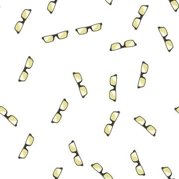 Pattern woman computer glasses cartoon vector 库存插图
