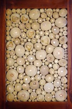 Pattern of the wood pieces Stock Photos