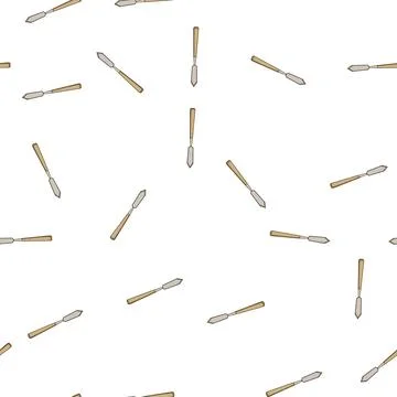 Pattern woodwork chisel carving cartoon vector Stock Illustration