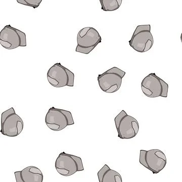 Pattern work hard hat cartoon vector Stock Illustration