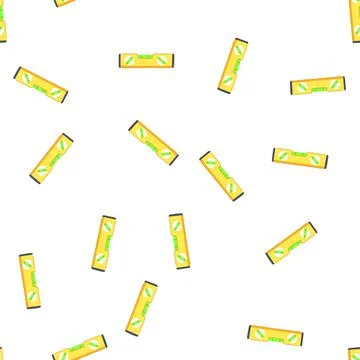 Pattern work level tool cartoon vector Stock Illustration