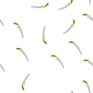 Pattern work saw hand cartoon vector Stock Illustration