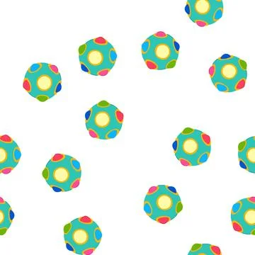 Pattern work stress ball cartoon vector Stock Illustration