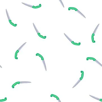 Pattern workshop saw hand cartoon vector Stock Illustration