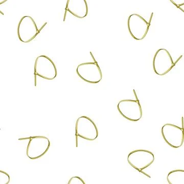 Pattern wrap cable ties cartoon vector Stock Illustration