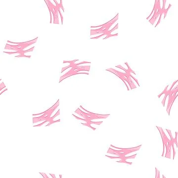 Pattern wrapper bubble gum cartoon vector イラスト素材