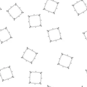 Pattern wreath floral frame cartoon vector 库存插图