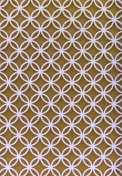 Pattern of wrought iron gate element Foto stock