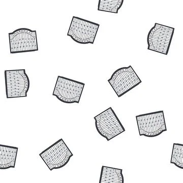 Pattern wrought iron gate providing property boundary and security 库存插图