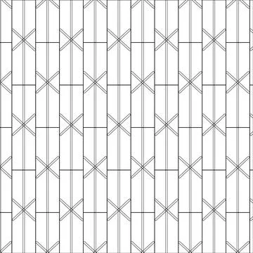 Pattern x lines Stock Illustration