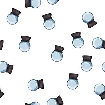Pattern xmas snow ball cartoon vector 스톡 일러스트