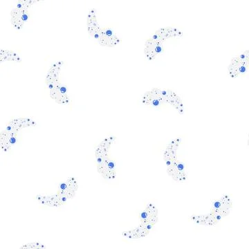 Pattern y bath soap foam cartoon vector Illustrazione stock