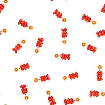 Pattern year chinese firecracker cartoon vector Stock Illustration