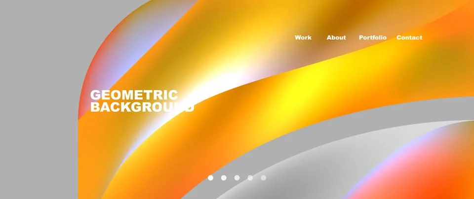 Pattern of yellow and orange waves on gray background, resembling flames Stock Illustration