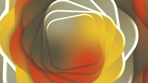 Pattern of Yellow orange rectangle swirl rotate. Stock Footage 165372573