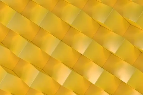 Pattern with yellow rectangular shapes Illustrazione stock