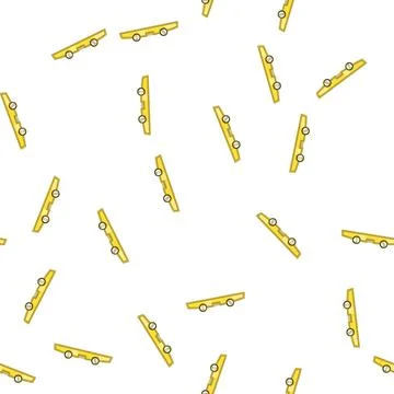 Pattern Yellow spirit level for construction and accuracy Stock Illustration