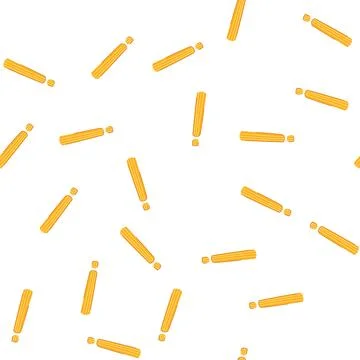 Pattern yellow striped exclamation mark indicating warning or attention Stock Illustration
