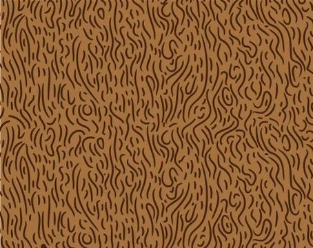 Pattern in zigzag with brown line Stock Illustration