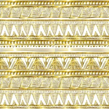 Pattern in zigzag. Classic chevron seamless gold glitter pattern. vector Et.. Stock Illustration