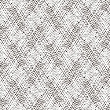 Pattern in zigzag with line black and white Stock Illustration