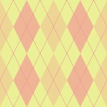 Pattern10Graphic Of Rectangular Continuous Fabric Pattern, Beautiful Colors Stock Illustration