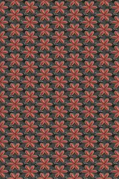Pattern190101n6 3D effect seamless background, wallpaper decoration patter... Foto stock