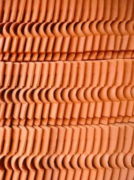 Patterned abstract background, made of piles of stone building materials made Stock Photos